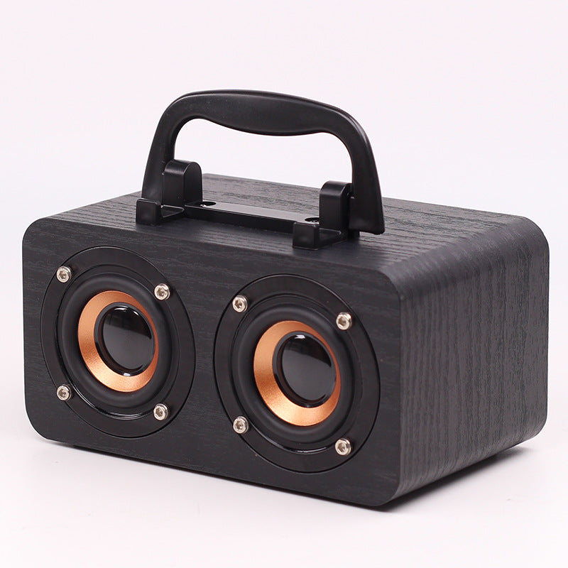 New wooden home bluetooth speaker, wireless bluetooth subwoofer for mobile phones, loud bass ft-4002 wireless bluetooth