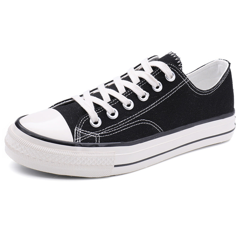 New korean street style timeless classic versatile sneakers retro 1970s replica canvas shoes women's 1001