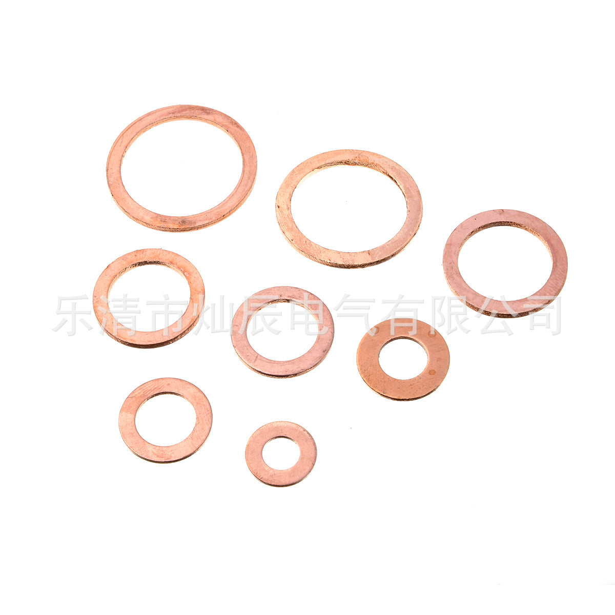Cross-border supply 20PCS bagged copper gasket Marine watch sealing gasket 1-1.5 mm copper gasket gasket