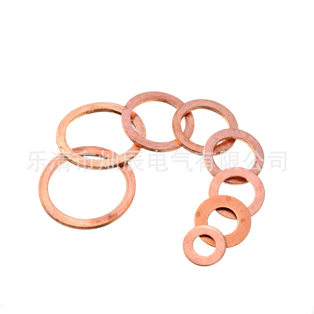 Cross-border supply 20PCS bagged copper gasket Marine watch sealing gasket 1-1.5 mm copper gasket gasket