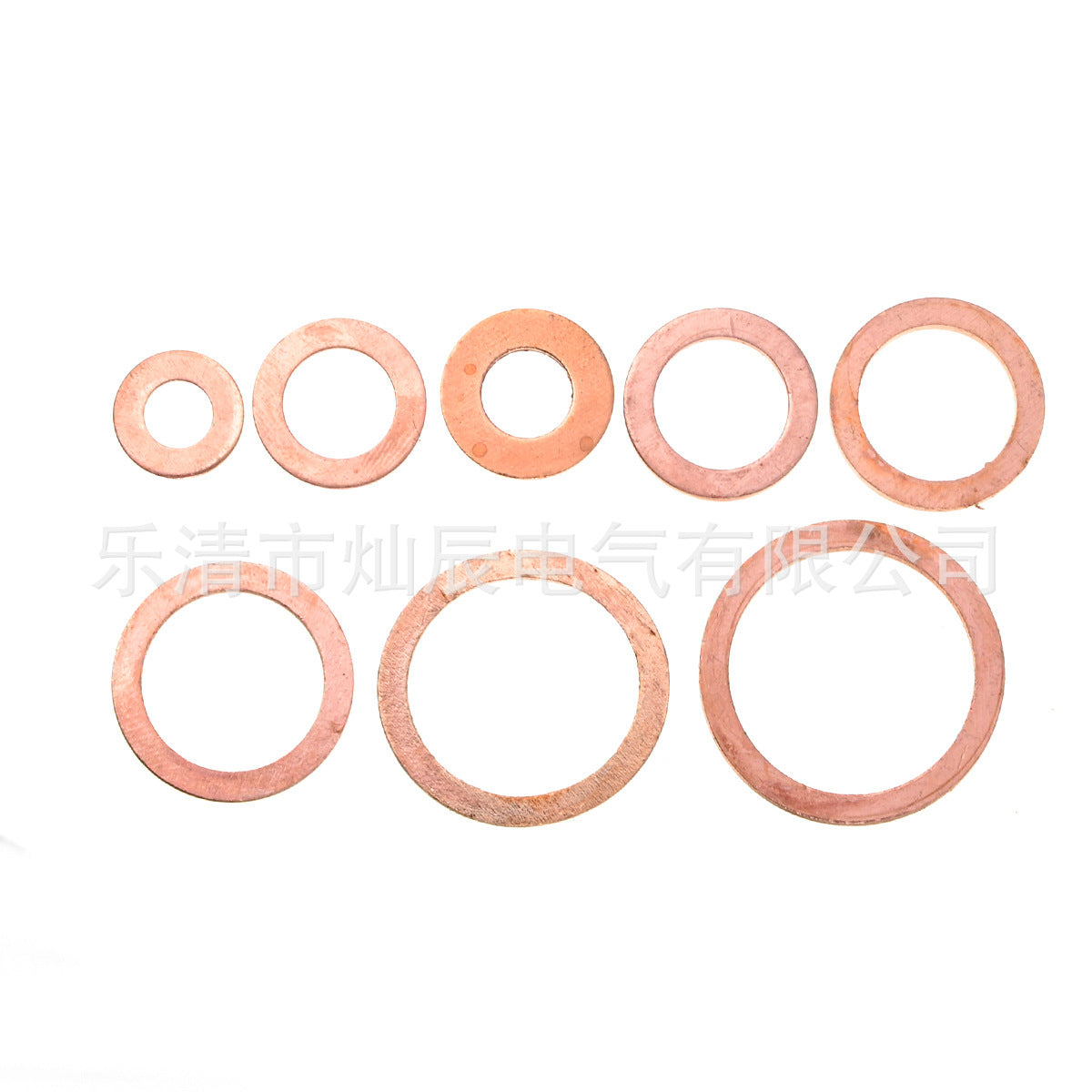 Cross-border supply 20PCS bagged copper gasket Marine watch sealing gasket 1-1.5 mm copper gasket gasket