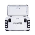 Icemaster enhanced 50l professional fishing cooler - portable, plug-free refrigerator for sea fishing and on-the-go delivery