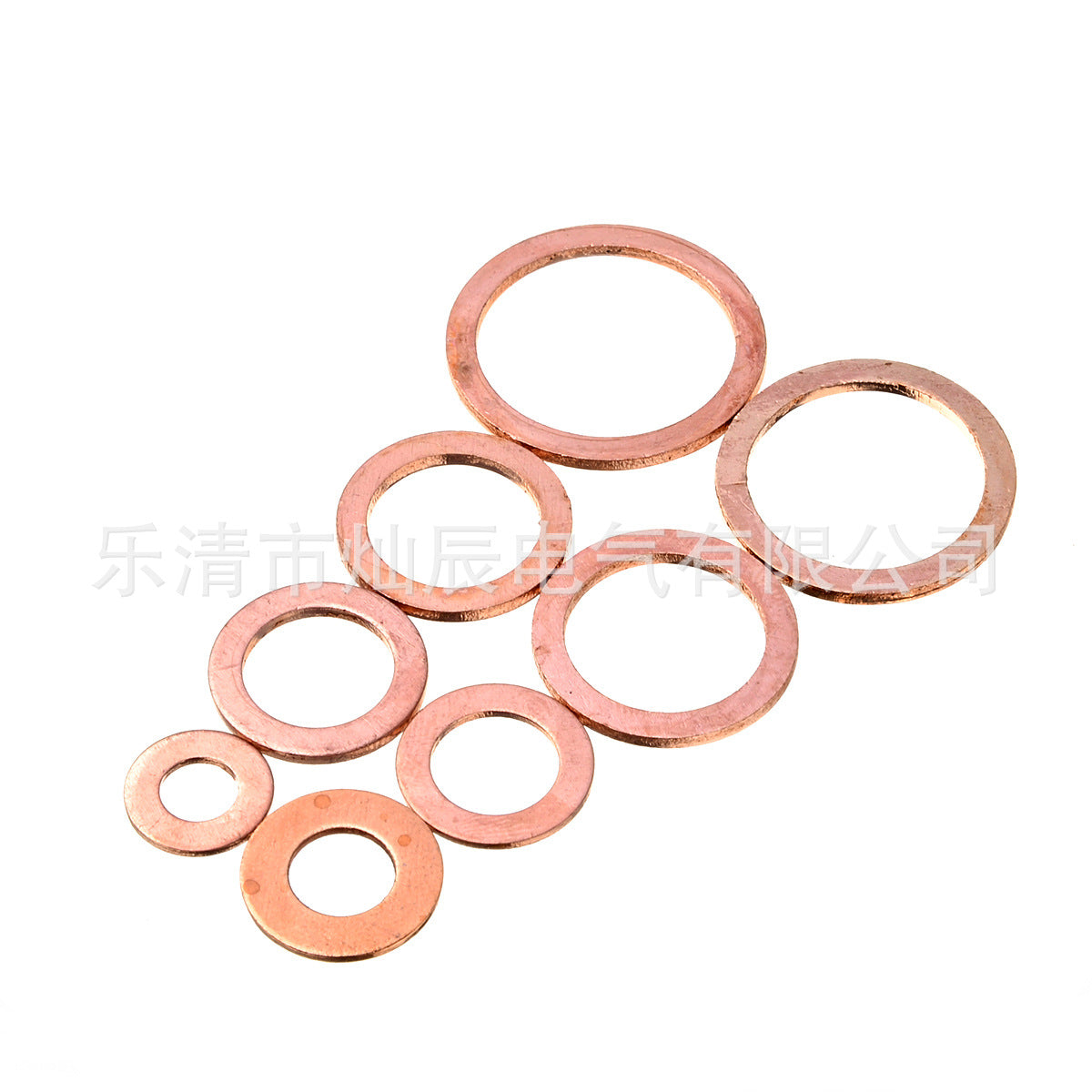 Cross-border supply 20PCS bagged copper gasket Marine watch sealing gasket 1-1.5 mm copper gasket gasket