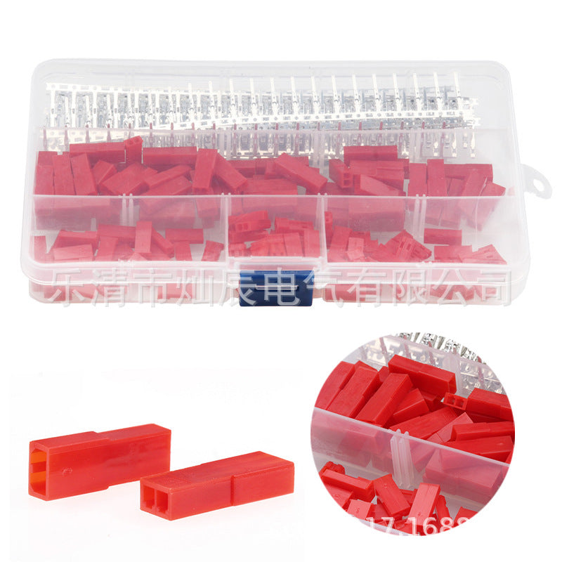 Cross-border 420PCS pair terminal connector SYP male and female bare terminal SYP-2P insulating rubber shell