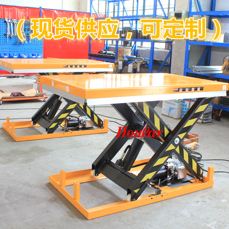 Spot lifting platform 2T tons fixed lifting platform HW2006 flood control and anti-immersion lift automatic hydraulic platform