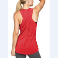 fitness sports tank top - european & american export women's fashion casual criss-cross yoga tank