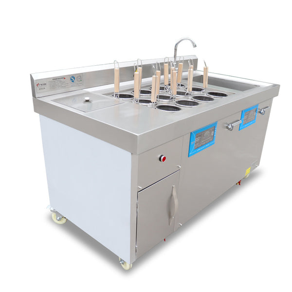 Customized/commercial noodle cooking stove, intelligent electromagnetic noodle cooking pot, to undertake stainless steel kitchen equipment engineering processing OEM
