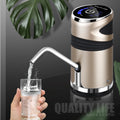 Electric smart water dispenser for bottled water - automatic water pressurizer with touch control, child lock, and water suction