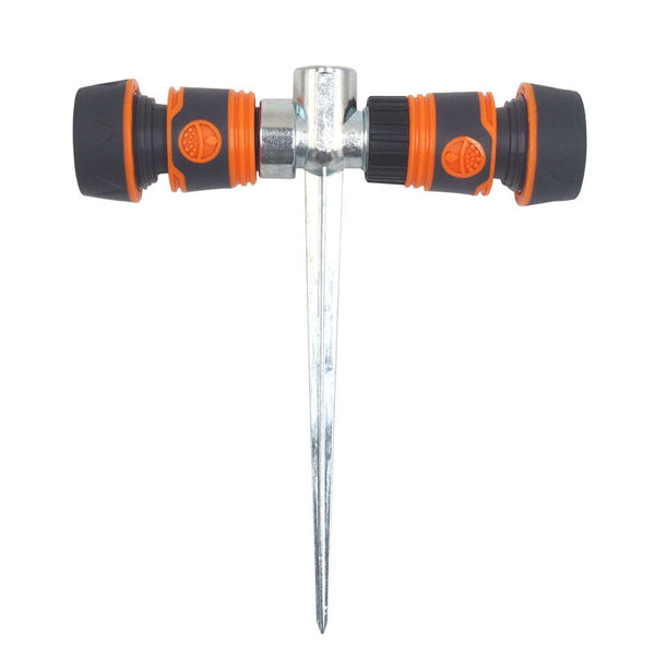 Outdoor garden watering, watering series zinc alloy pins, lawn sprinkler accessories, ground plug base