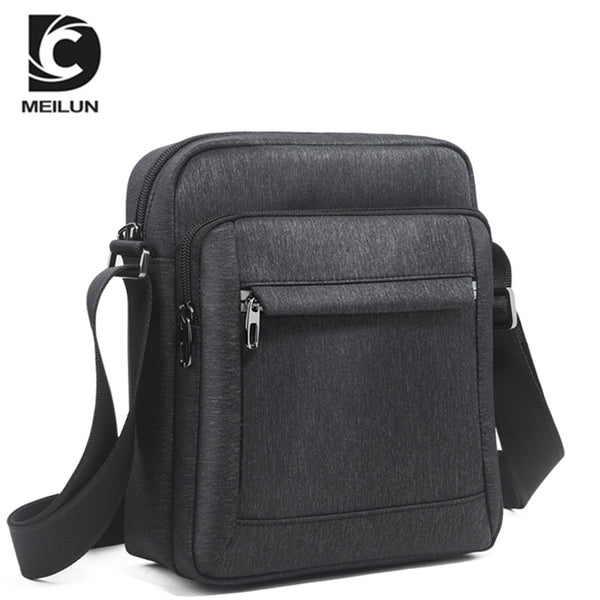 Summer men's bag shoulder bag sports small men's bag trendy waterproof Oxford cloth messenger bag ipad bag men's fashion