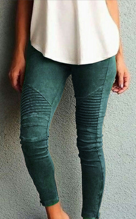 2025ebay fashion women's fashioncasualsilm tight elastic pants in stock