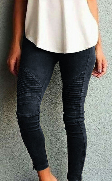 2025ebay fashion women's fashioncasualsilm tight elastic pants in stock