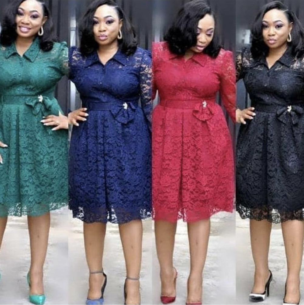summer european and american plus size women's clothing - , ,  - elegant lace hollow-out a-line dress
