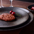 Ceramic dinnerware creative steak tray breakfast plate western dinner plate 12inch household retroins pasta plate