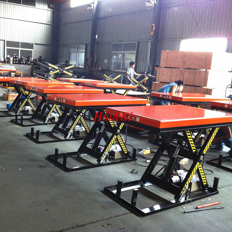 Spot lifting platform 2T tons fixed lifting platform HW2006 flood control and anti-immersion lift automatic hydraulic platform