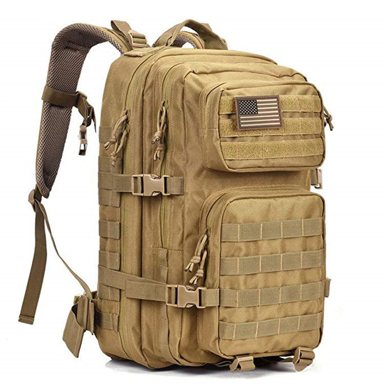 Outdoor 3P Attack Tactical Backpack Multifunctional Large Capacity Camouflage Wilderness Camping Waterproof Sports Mountaineering Backpack