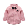 Boyssuitautumchildrenstripesgentlemantwo-piece setkidstrendybabysuittrendycasualeasiest for match