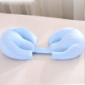 All-cotton maternity pillow for side sleepers - pregnancy, nursing, and breastfeeding pillow core - dropshipping available - dedicated pregnancy pillow for expecting mothers