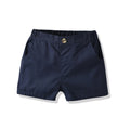 European and american new arrivals: boys' summer polo shirt & short set - trendy cotton outfit for kids