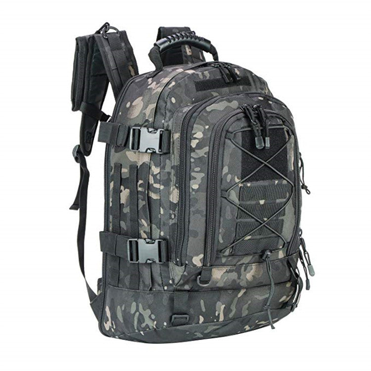 popular outdoor tactical mountaineering backpack military fan hiking bag multi-functional large-capacity backpack tactical backpack