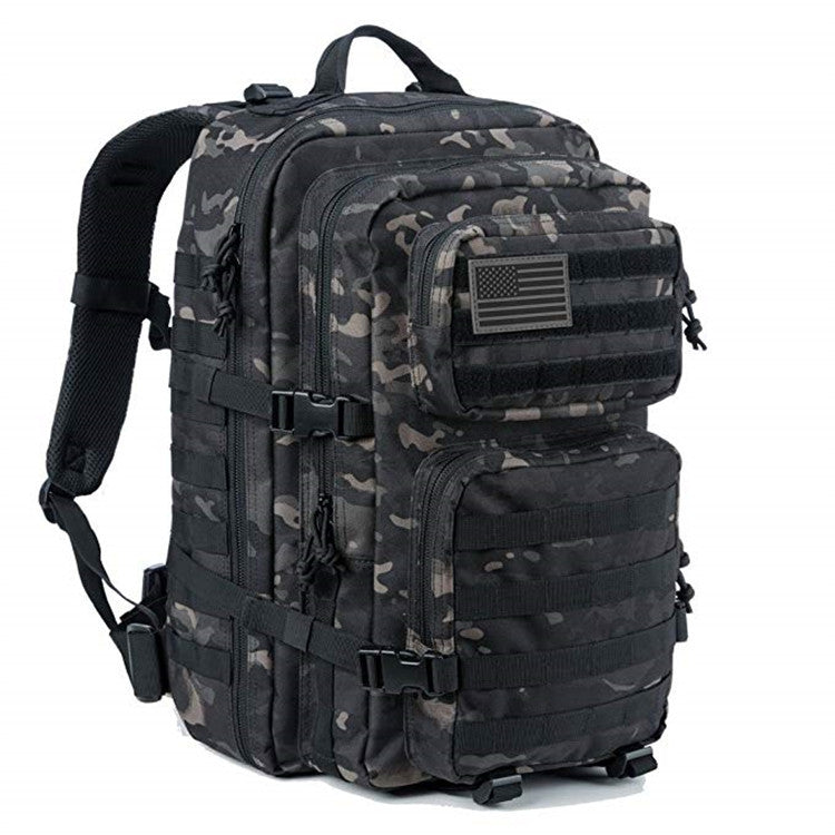 Outdoor 3P Attack Tactical Backpack Multifunctional Large Capacity Camouflage Wilderness Camping Waterproof Sports Mountaineering Backpack