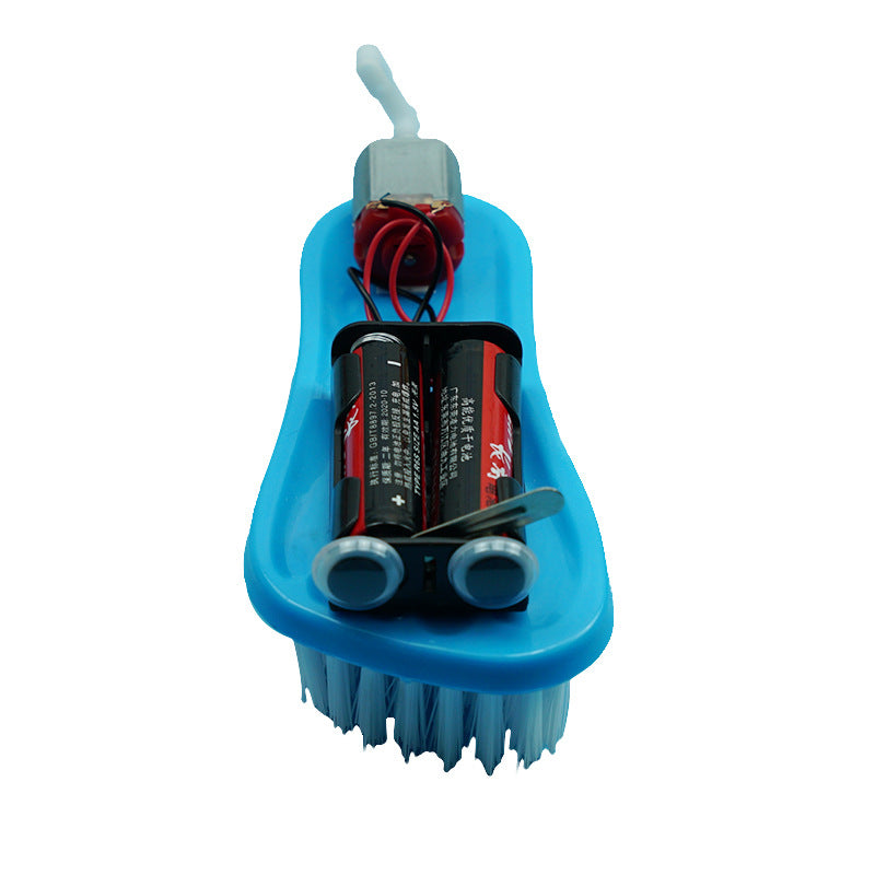 Science and technology small production children's palace science training equipment, scientific experimental family parent-child children's toys, brush car
