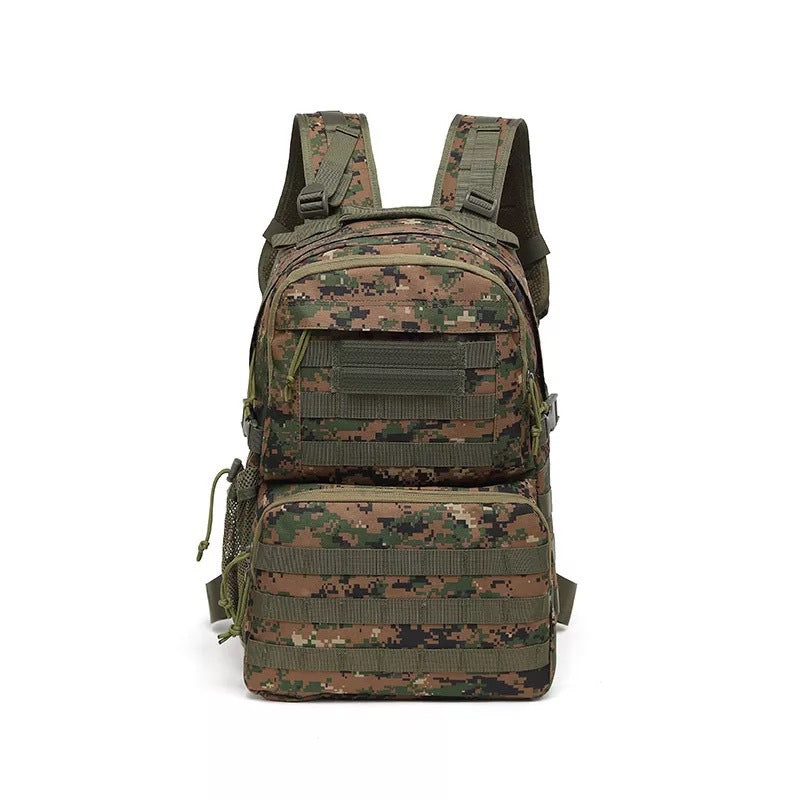 Outdoor sports camouflage backpack, military fan mountaineering hiking bag, tactical backpack,  backpack source manufacturer