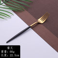 High-end western cutlery set, including steak knives, chopsticks, forks, and spoons, made from 304 stainless steel. available in black gold and original stainless steel finishes