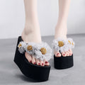 2026 spring new arrival: 11cm extra thick heel flip-flops - women's fashionable outdoor wear, versatile, non-slip beach sandals & slippers for summer