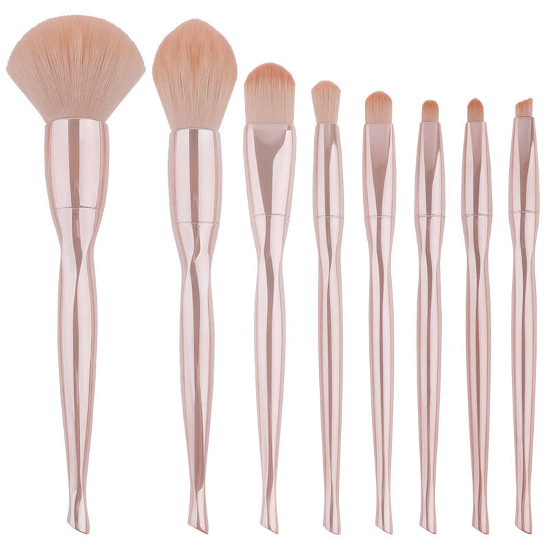 Small waist brush makeup brush suit nylon hair eye detail brush powder bottom brush beauty tool makeup brush cangzhou