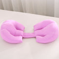 All-cotton maternity pillow for side sleepers - pregnancy, nursing, and breastfeeding pillow core - dropshipping available - dedicated pregnancy pillow for expecting mothers