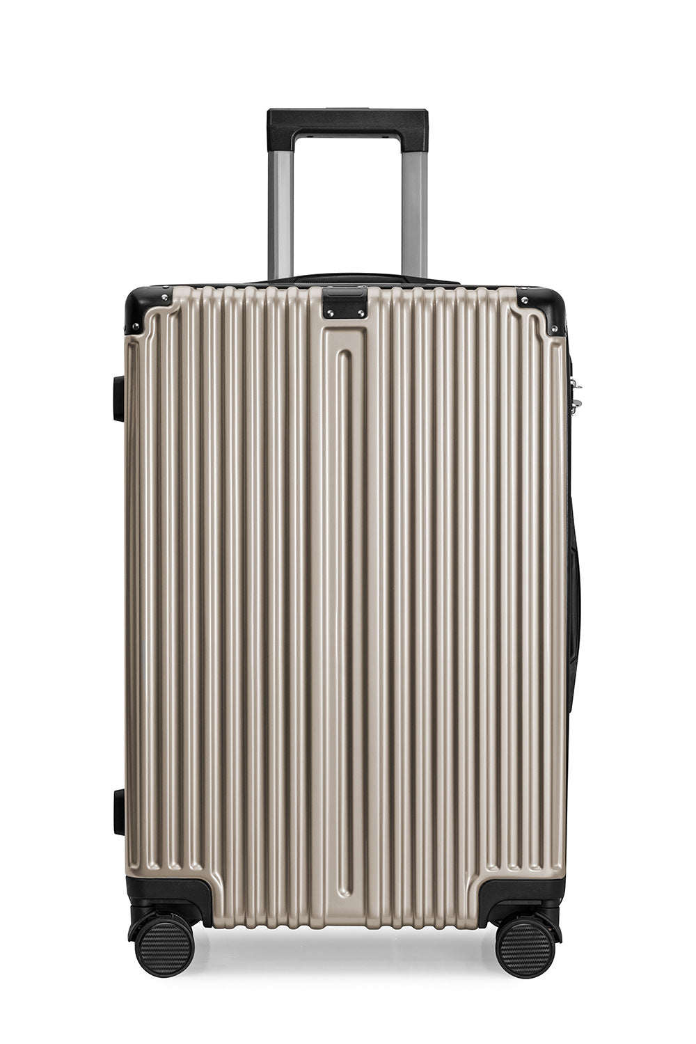 New universal wheel luggage suitcase retro trolley case shock-resistant and anti-drop ABS aluminum frame boarding trolley case 20 inches