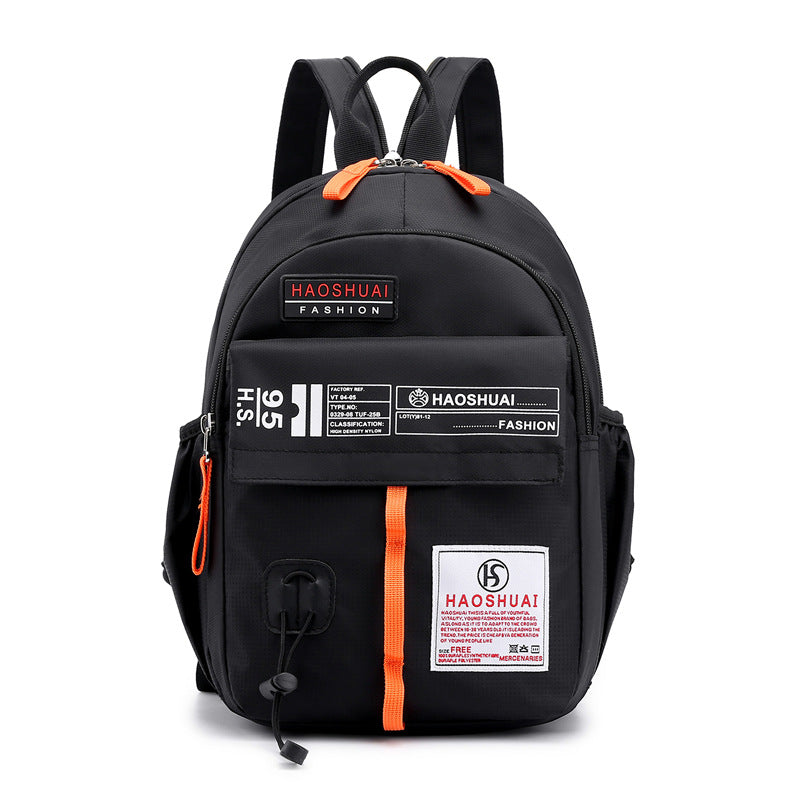 New men's and women's outdoor backpack, multi-functional waterproof chest bag, messenger bag, contrasting sports small backpack, mountaineering bag.