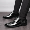 Spring new arrival: glossy leather dress shoes for men - business formal, plus sizes available, versatile wedding shoes, dropshipping available