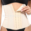 26cm mesh breathable waistband tummy control shaping corset latex waist seal source factory latex support