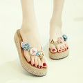2026 summer new arrival: trendy women's flip-flops - stylish and versatile sandals for outdoor wear, popular beach shoes for girls