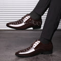 Spring new arrival: glossy leather dress shoes for men - business formal, plus sizes available, versatile wedding shoes, dropshipping available