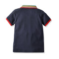 Boys' summer outfit: trendy polo shirt & shorts set - stylish, popular, and sporty for little boys (sizes for toddlers to pre-teens)