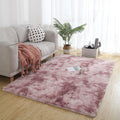 exclusive for home tie-dye carpet bedroom long stuffed carpet modern casual carpet floor mat modern scandinavian