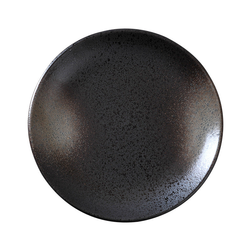 Ceramic dinnerware creative steak tray breakfast plate western dinner plate 12inch household retroins pasta plate