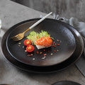 Ceramic dinnerware creative steak tray breakfast plate western dinner plate 12inch household retroins pasta plate