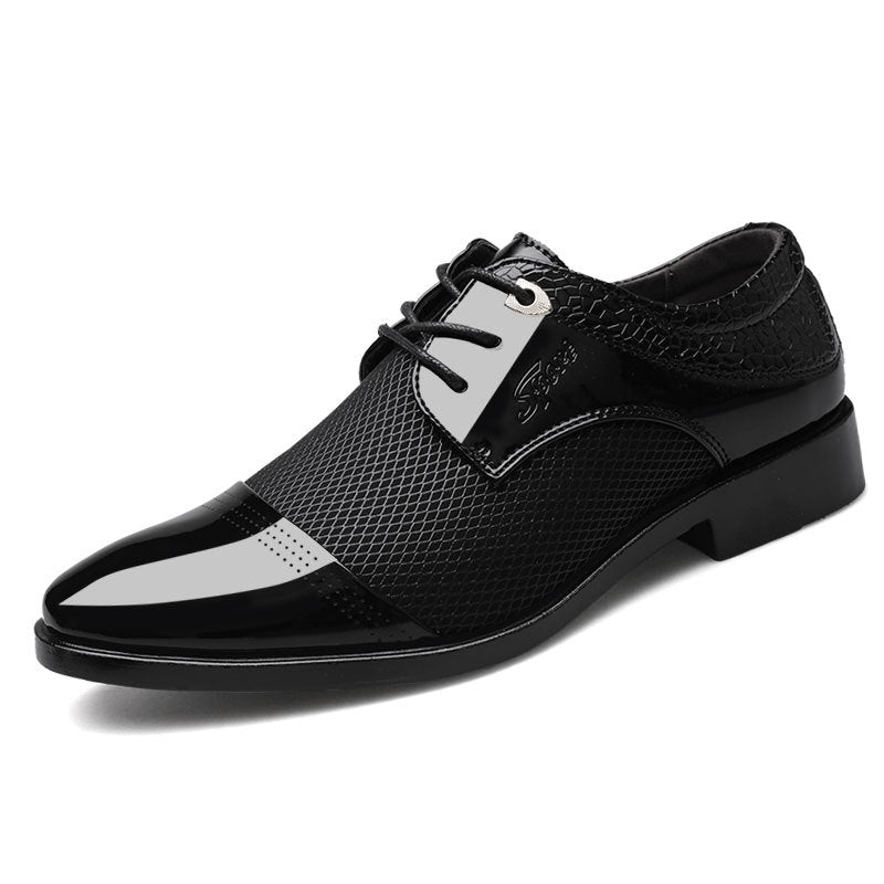 Men's leather shoes 2024 new arrivals: business formal shoes, casual shoes, versatile wedding shoes - dropshipping available