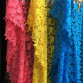 Clearance: hot-selling european, american, and african styles of water-soluble lace, loose-fitting maxi dresses with sequin-embroidered collars. high-end, elegant, and perfect for the sophisticated woman