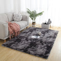 exclusive for home tie-dye carpet bedroom long stuffed carpet modern casual carpet floor mat modern scandinavian