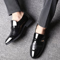 Men's leather shoes - plus size casual shoe link