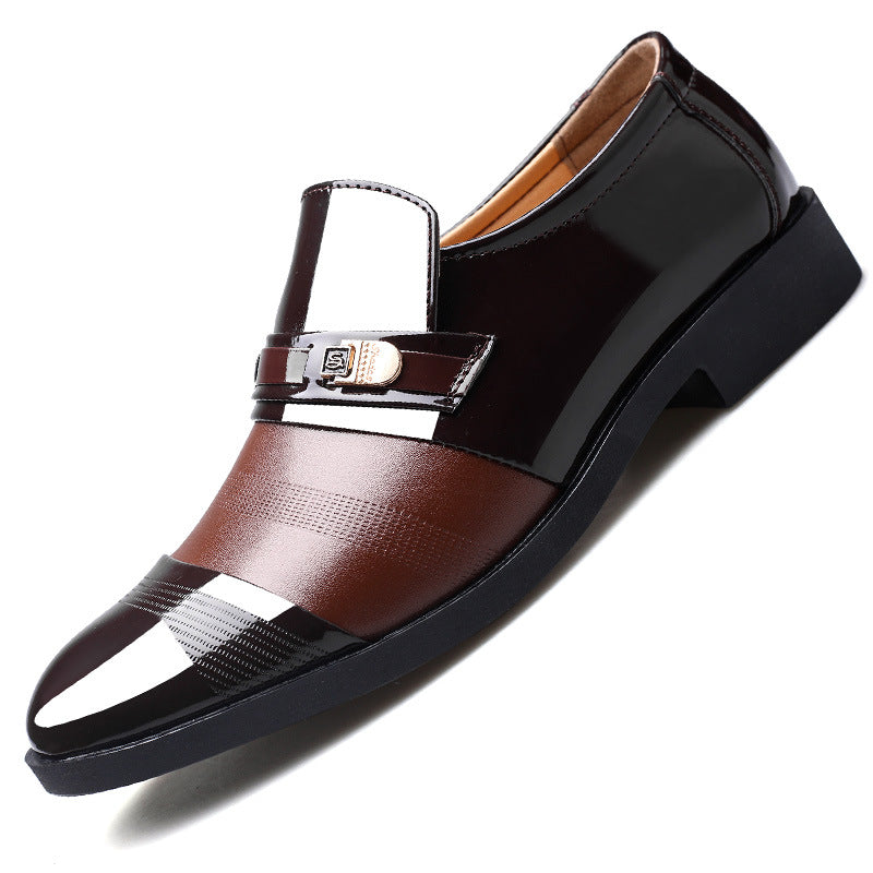 Summer leather shoes for men - business formal, slip-on casual, plus size, wedding shoes, versatile flats - dropshipping available