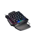 Viper g92 mechanical feel wired one-handed gaming keyboard - perfect for peacekeeper elite mobile gaming (pubg mobile) - cross-border edition