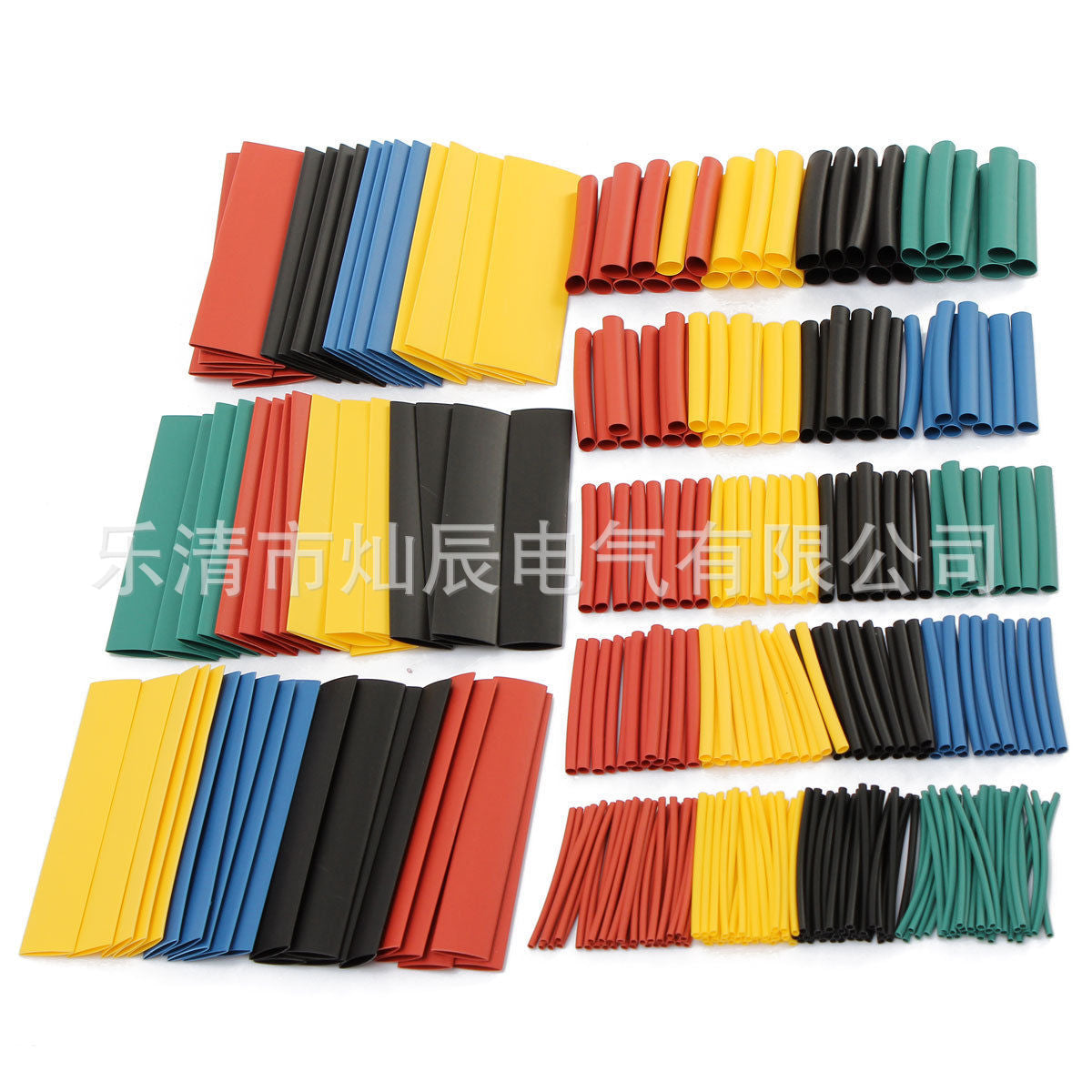 Cross-border supply 328pcs heat shrinkable tube B bag, halogen-free flame retardant casing, factory direct sales