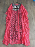 Clearance: hot-selling european, american, and african styles of water-soluble lace, loose-fitting maxi dresses with sequin-embroidered collars. high-end, elegant, and perfect for the sophisticated woman