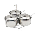 Sanyi seasoning box suit kitchen supplies for home sugar bowl stainless steel seasoning jar multifunctional multi-flavor seasoning combination